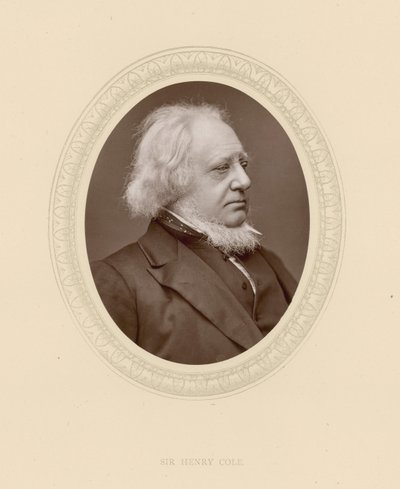 Sir Henry Cole, erster Direktor des Victoria und Albert Museums von English Photographer