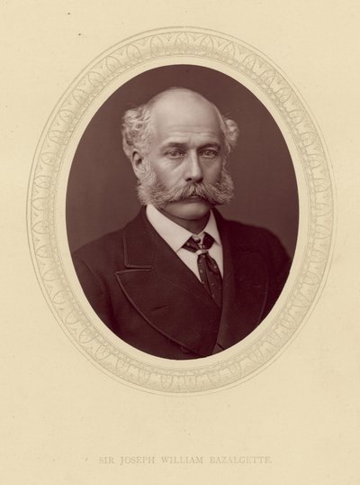 Sir Joseph William Bazalgette von English Photographer
