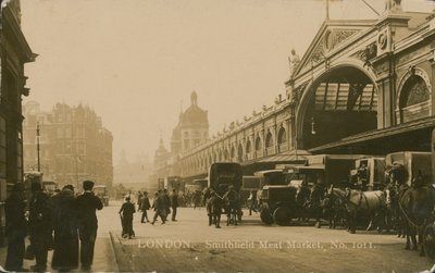 Smithfield Fleischmarkt, London von English Photographer