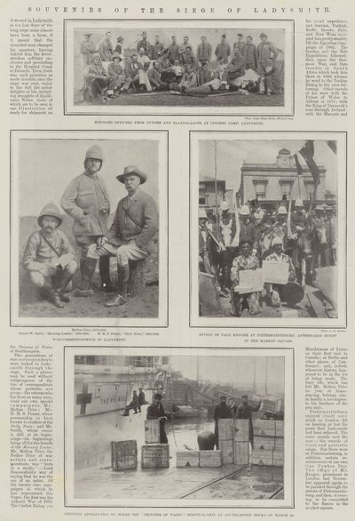 Souvenirs der Belagerung von Ladysmith von English Photographer