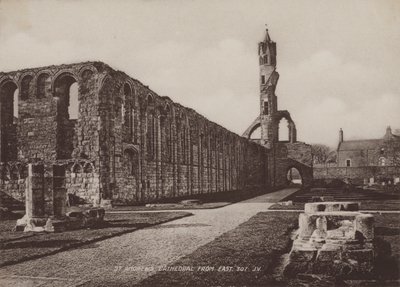 St Andrews Kathedrale von Osten von English Photographer