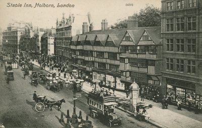 Staple Inn, Holborn, London von English Photographer