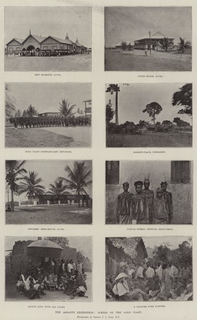 Die Ashanti-Expedition, Szenen an der Goldküste von English Photographer
