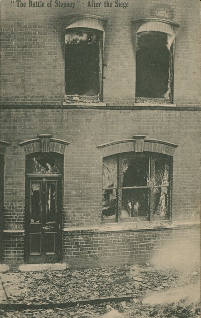Die Schlacht von Stepney - nach der Belagerung von English Photographer
