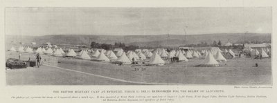 Das britische Militärlager in Estcourt, das für die Entlastung von Ladysmith verstärkt wird von English Photographer