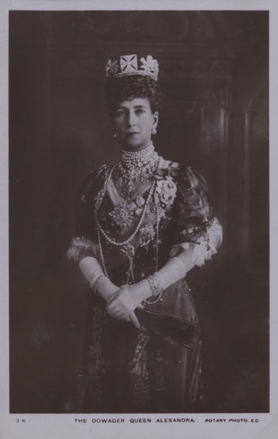 Die verwitwete Königin Alexandra von English Photographer
