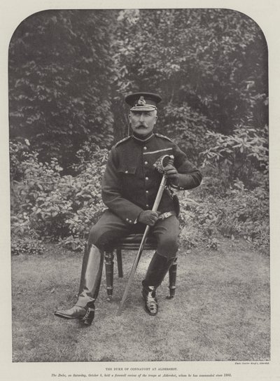 Der Herzog von Connaught in Aldershot von English Photographer
