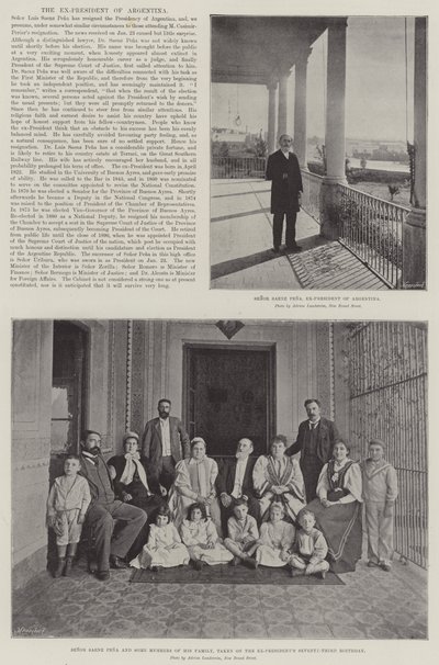 Der Ex-Präsident von Argentinien von English Photographer