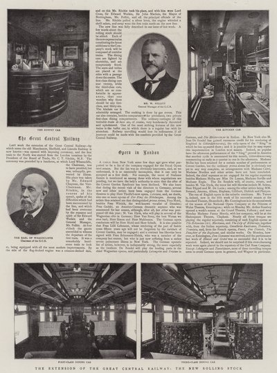 Die Erweiterung der Great Central Railway, das neue Rollmaterial von English Photographer