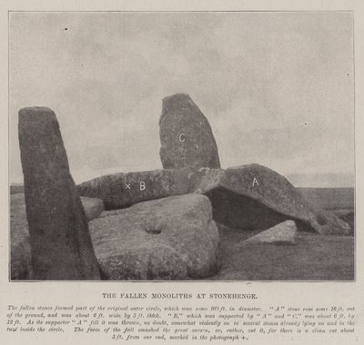 Die gefallenen Monolithen in Stonehenge von English Photographer