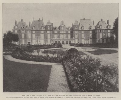 Das Feuer im Château d