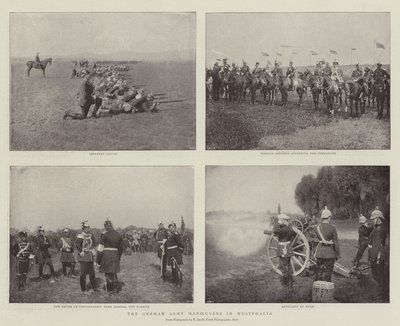 Die deutschen Armeemanöver in Westfalen von English Photographer