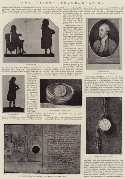 Die Gibbon-Gedenkfeier von English Photographer