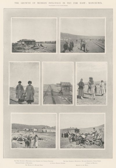 Das Wachstum des russischen Einflusses im Fernen Osten, Mandschurei von English Photographer