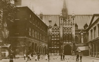 Die Guildhall, London von English Photographer