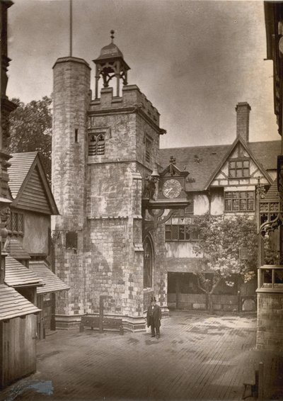 Die Internationale Gesundheitsausstellung in South Kensington: All-Hallows Staining und Butchers Row von English Photographer