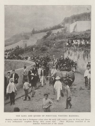 Der König und die Königin von Portugal besuchen Madeira von English Photographer