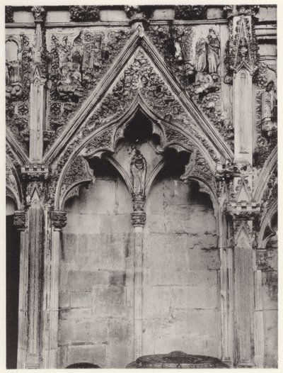 Lady Chapel, Ely Cathedral: Südseite, III von English Photographer