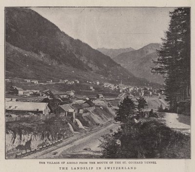 Der Erdrutsch in der Schweiz von English Photographer