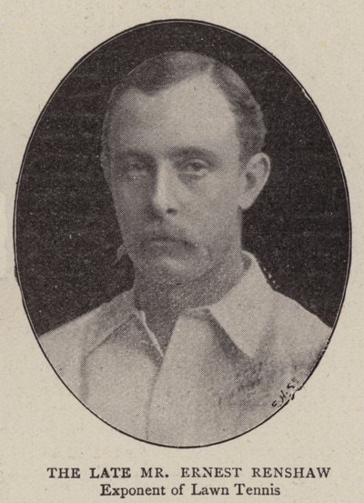 Der verstorbene Mr. Ernest Renshaw von English Photographer