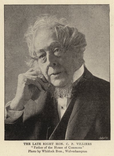 Der verstorbene ehrenwerte C. P. Villiers von English Photographer