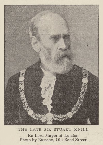 Der verstorbene Sir Stuart Knill von English Photographer