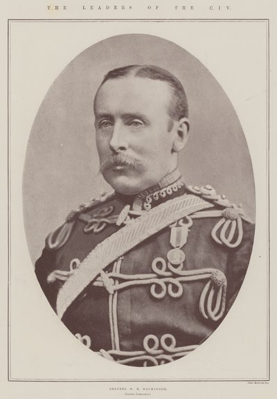 Die Führer der CIV, Oberst W H Mackinnon, Oberstkommandant von English Photographer
