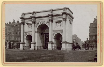 Der Marmorbogen, Hyde Park Corner, London von English Photographer