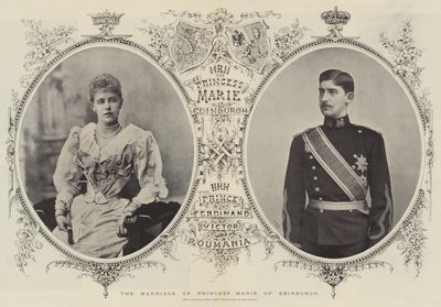 Die Hochzeit von Prinzessin Marie von Edinburgh von English Photographer