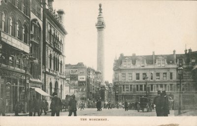 Das Monument, London von English Photographer