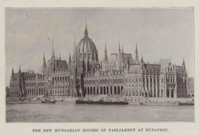 Die neuen ungarischen Parlamentsgebäude in Budapest von English Photographer