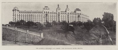Die Residenz der Königin in Cimiez, das Excelsior Hotel Regina von English Photographer