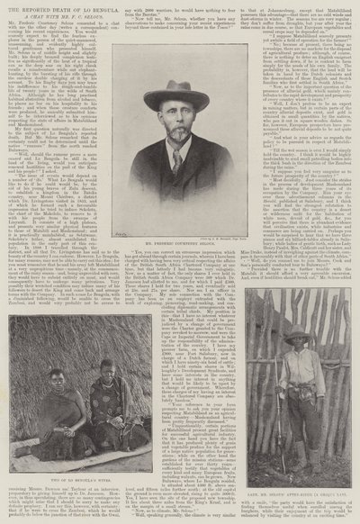 Der gemeldete Tod von Lo Bengula von English Photographer