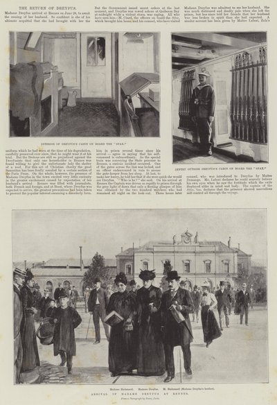 Die Rückkehr von Dreyfus von English Photographer