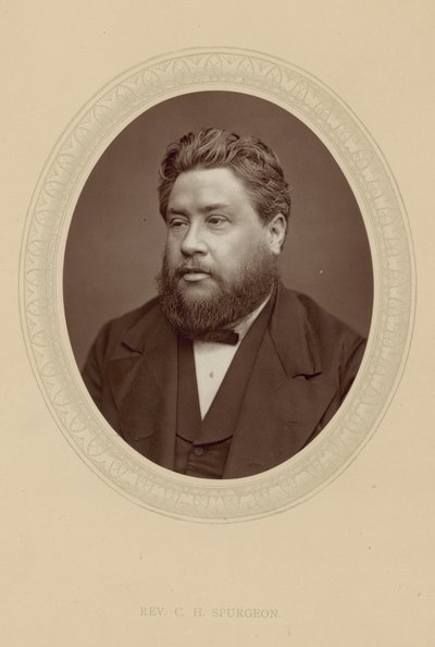 Der Reverend Charles Haddon Spurgeon von English Photographer