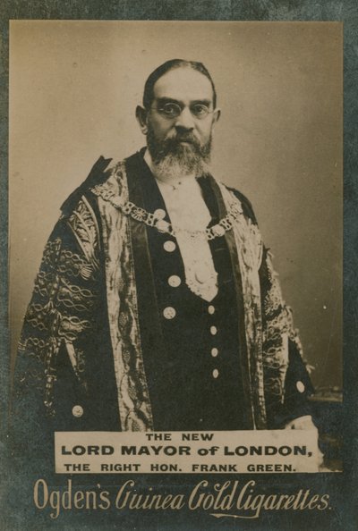 Der ehrenwerte Frank Green, der neue Lord Mayor von London von English Photographer