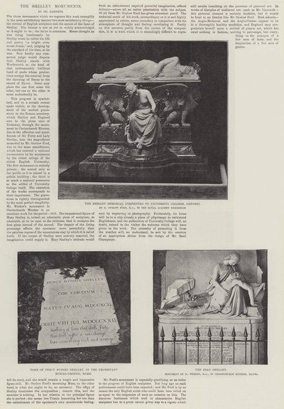 Die Shelley-Denkmäler von English Photographer