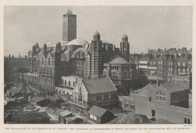 Die Überführung der Überreste von St. Edmund, die Kathedrale in Westminster, in der die Reliquien des Märtyrerkönigs aufbewahrt werden von English Photographer