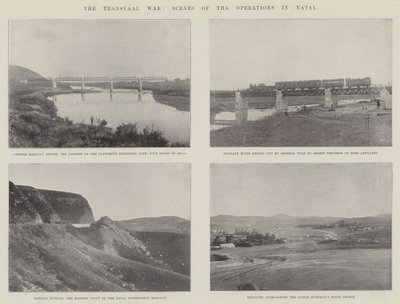 Der Transvaal-Krieg, Szenen der Operationen in Natal von English Photographer