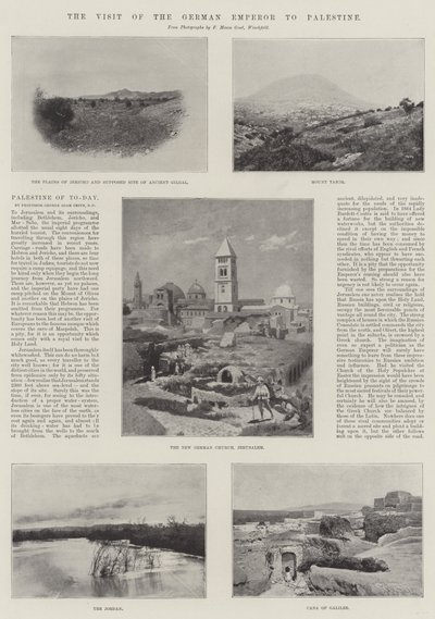 Der Besuch des deutschen Kaisers in Palästina von English Photographer