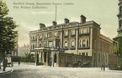 Die Wallace-Sammlung, Manchester Square von English Photographer