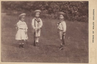 Die Kinder von Edward, Prinz von Wales von English Photographer