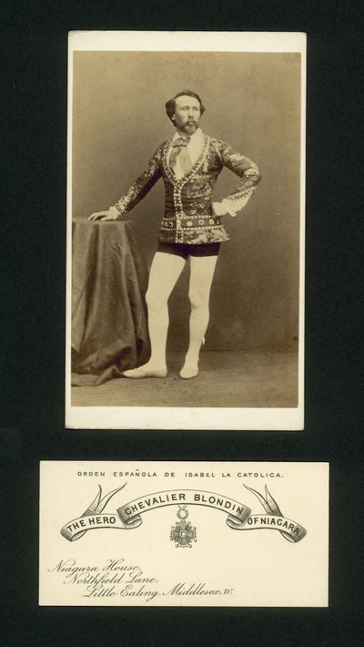 Der Held Chevalier Blondin von Niagara von English Photographer