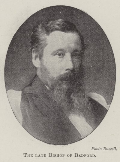 Der verstorbene Bischof von Badford von English Photographer