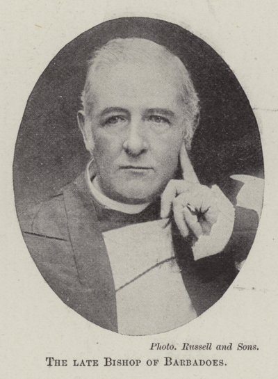 Der verstorbene Bischof von Barbados von English Photographer
