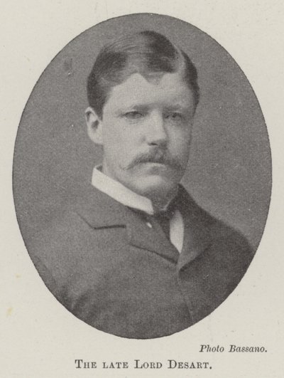 Der verstorbene Lord Desart von English Photographer