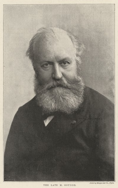 Der verstorbene M Gounod von English Photographer