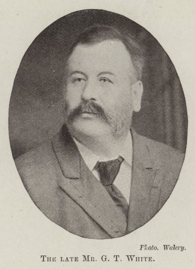 Der verstorbene Mr. G T White von English Photographer