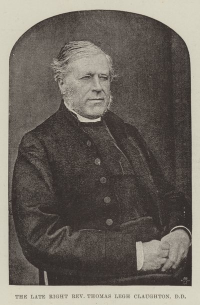 Der verstorbene Right Reverend Thomas Legh Claughton, DD von English Photographer
