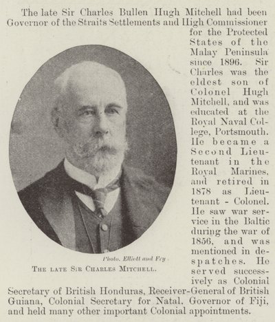 Der verstorbene Sir Charles Mitchell von English Photographer